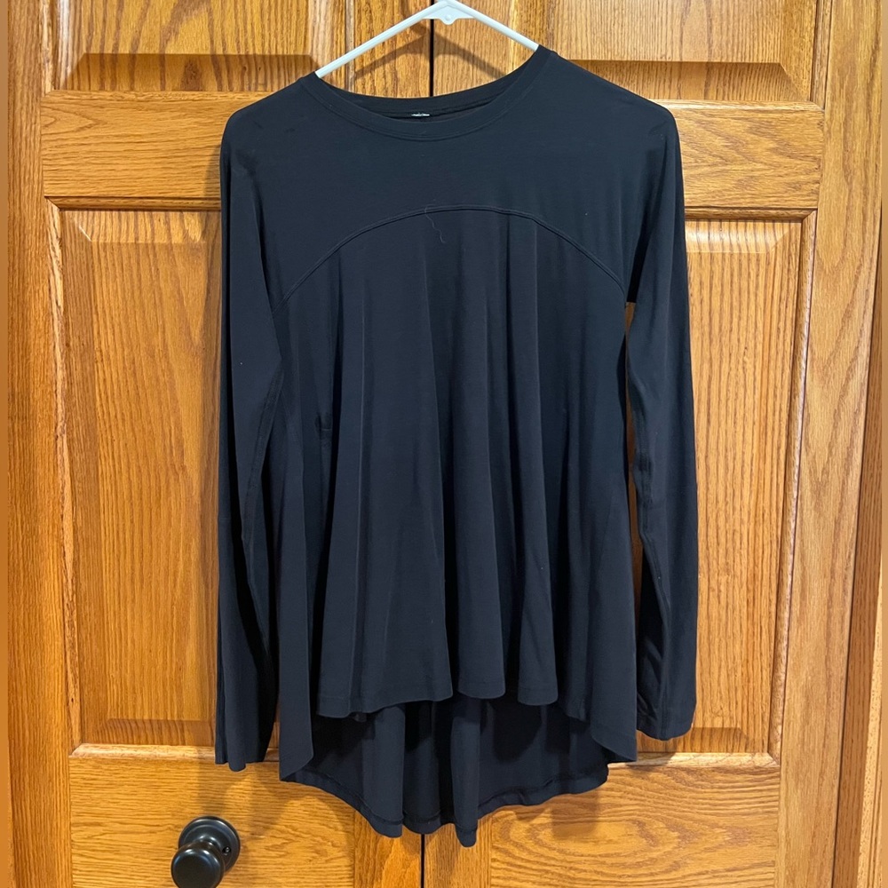 Black Lululemon Long Sleeve Size 6